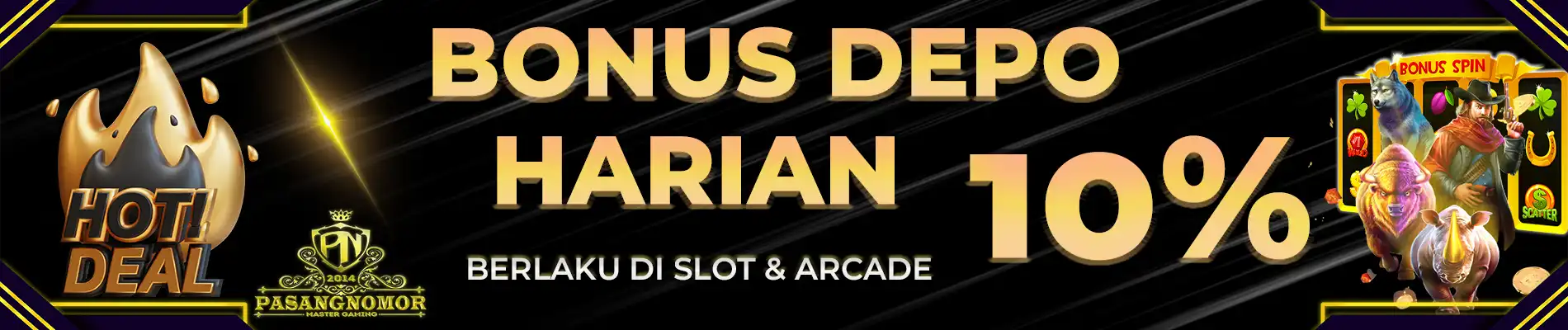 BONUS DEPOSIT HARIAN